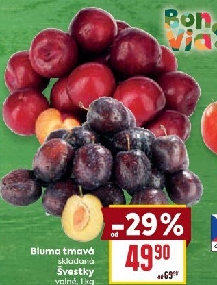 Švestky Billa Bonvia