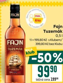 Tuzemák Fajn Palírna U Zeleného stromu