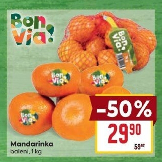 Mandarinky Billa Bonvia