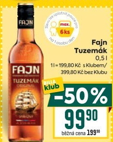 Tuzemák Fajn Palírna U Zeleného stromu