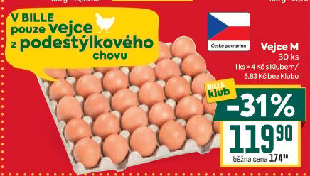 Vejce z podestýlky M