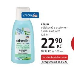 Odlakovač na nehty Ebelin