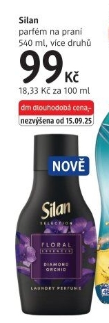 Parfém na prádlo Selection Silan