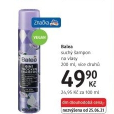 Šampon suchý Balea