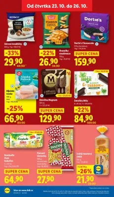 akční leták Lidl 23.10.2025-26.10.2025
