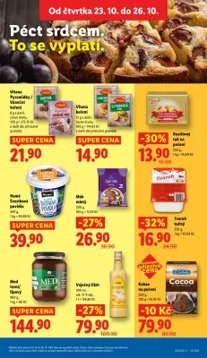 akční leták Lidl 23.10.2025-26.10.2025