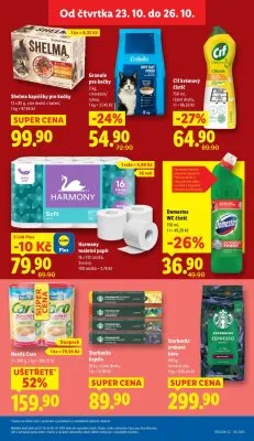 akční leták Lidl 23.10.2025-26.10.2025