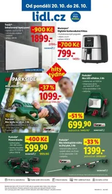 akční leták Lidl 23.10.2025-26.10.2025