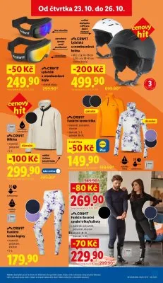 akční leták Lidl 23.10.2025-26.10.2025