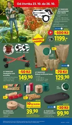 akční leták Lidl 23.10.2025-26.10.2025