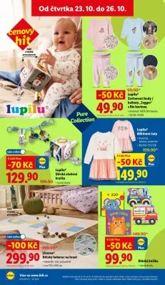 akční leták Lidl 23.10.2025-26.10.2025