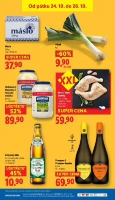 akční leták Lidl 23.10.2025-26.10.2025