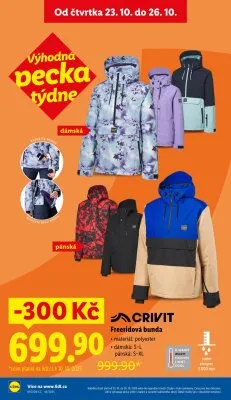 akční leták Lidl 23.10.2025-26.10.2025