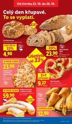 akční leták Lidl 23.10.2025-26.10.2025