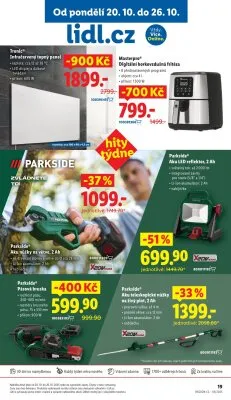 akční leták Lidl 20.10.2025-26.10.2025