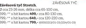 TYČ NA ZÁVĚSY