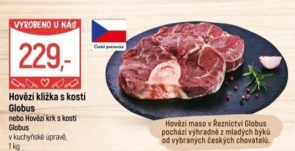 Hovězí krk s kostí Globus