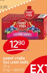 Čaj ovocný Dobrý Výběr