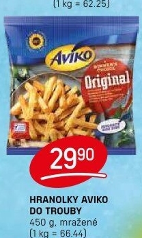Hranolky mražené Aviko