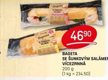 Obložená bageta