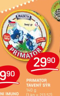 Sýr tavený Primátor Madeta