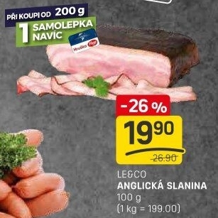 Anglická slanina LE&amp