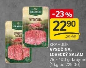 Salám Vysočina Krahulík
