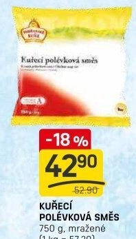 Směs kuřecí polévková mražená Vodňanské kuře