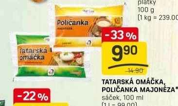 Tatarská omáčka Agricol
