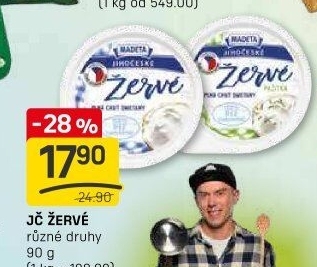 Žervé Jihočeské Madeta