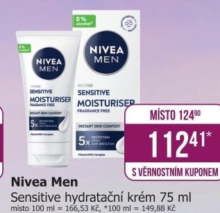 Krém pleťový pánský Sensitive Men Nivea