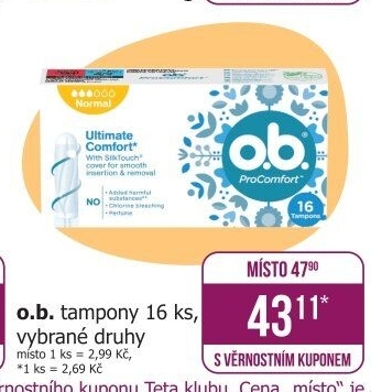 Tampony O.B.