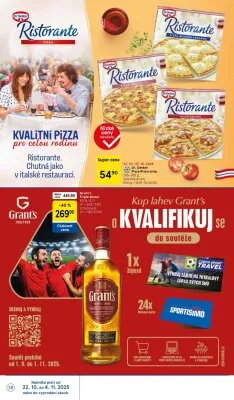 akční leták Tesco 22.10.2025-27.10.2025