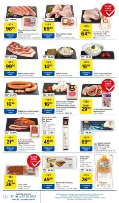 akční leták Tesco 22.10.2025-27.10.2025