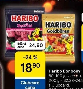 Bonbony želé Haribo