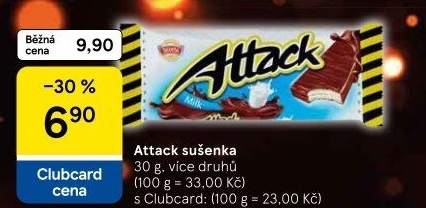 Oplatky Attack Sedita