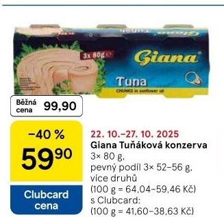 Tuňák Giana