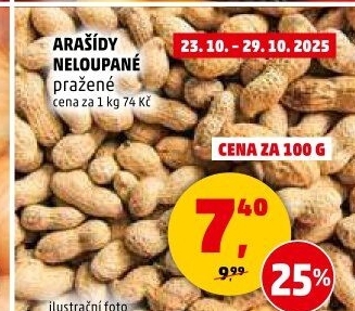 Pražené arašídy