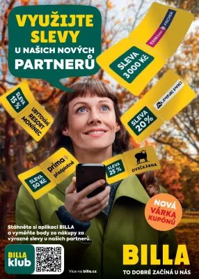 akční leták BILLA 22.10.2025-28.10.2025