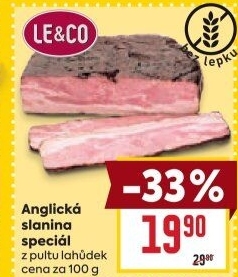 Anglická slanina LE&amp