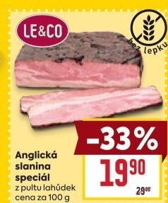 Anglická slanina speciál LE&amp