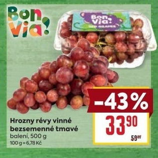 Hrozny tmavé bezsemenné Billa Bonvia