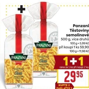 Těstoviny Panzani