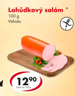 Salám lahůdkový Váhala