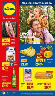 akční leták Lidl 27.10.2025-2.11.2025