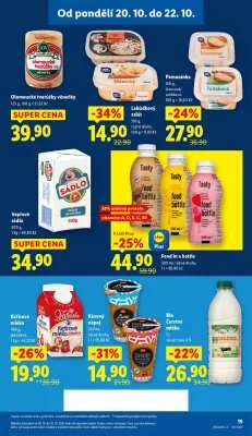 akční leták Lidl 27.10.2025-2.11.2025