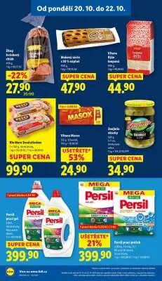 akční leták Lidl 27.10.2025-2.11.2025