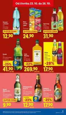akční leták Lidl 30.10.2025-2.11.2025