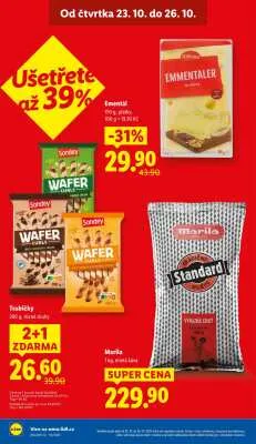 akční leták Lidl 30.10.2025-2.11.2025