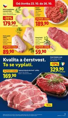 akční leták Lidl 30.10.2025-2.11.2025